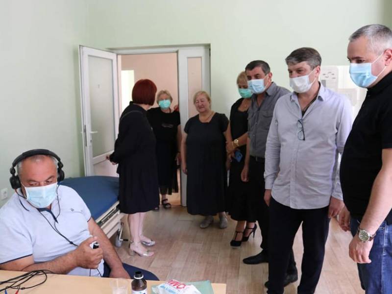 ცაგერის მუნიციპალიტეტში სამედიცინო აქცია გაიმართა